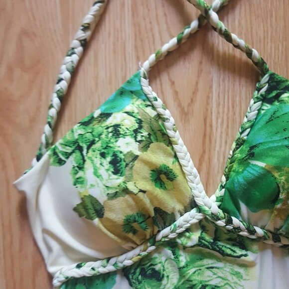 Gorgeous tropical print maxi dress/sundress. - Picture 7 of 12